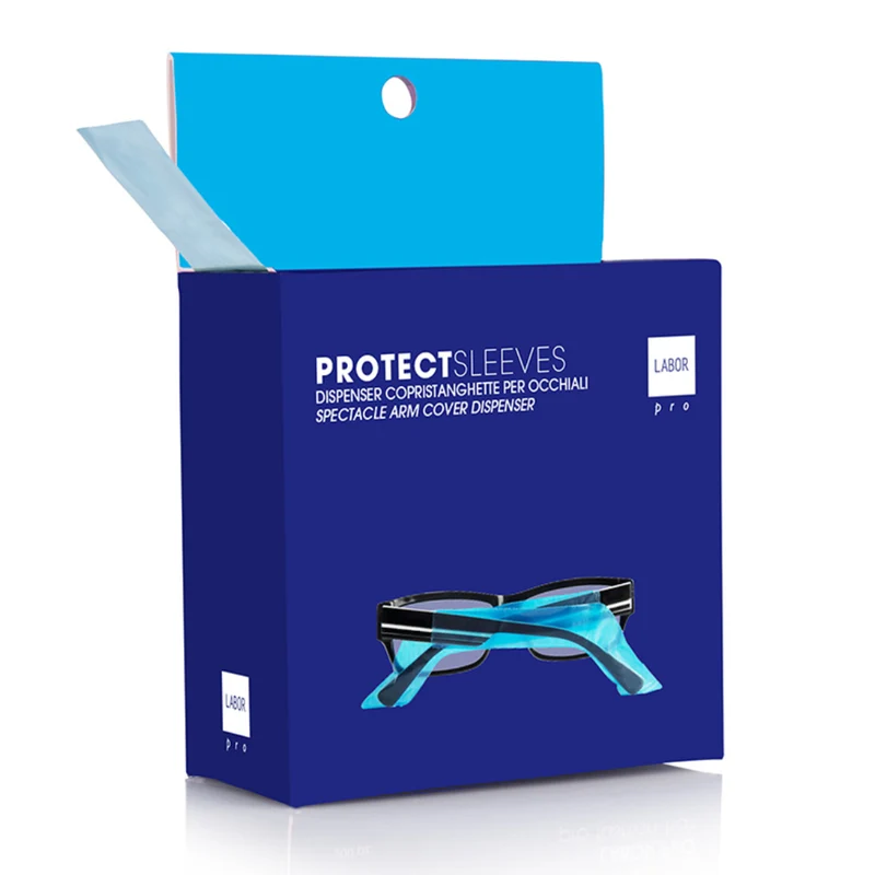 Labor Pro Protect Sleeves Dispenser Copristanghette Per Occhiali 200pz