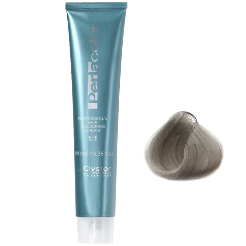 Oyster Cosmetics Perla Color 9/1 Biondo Chiarissimo Cenere 100ml