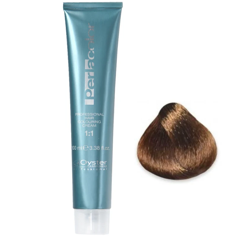Oyster Cosmetics Perla Color 8/3 Biondo Chiaro Dorato 100ml