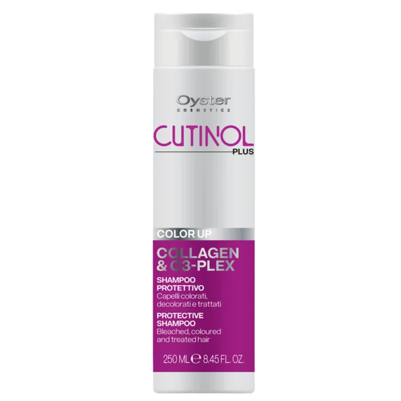 Oyster Cosmetics Cutinol Plus Shampoo Protettivo Capelli Colorati, Decolorati e Trattati 250ml