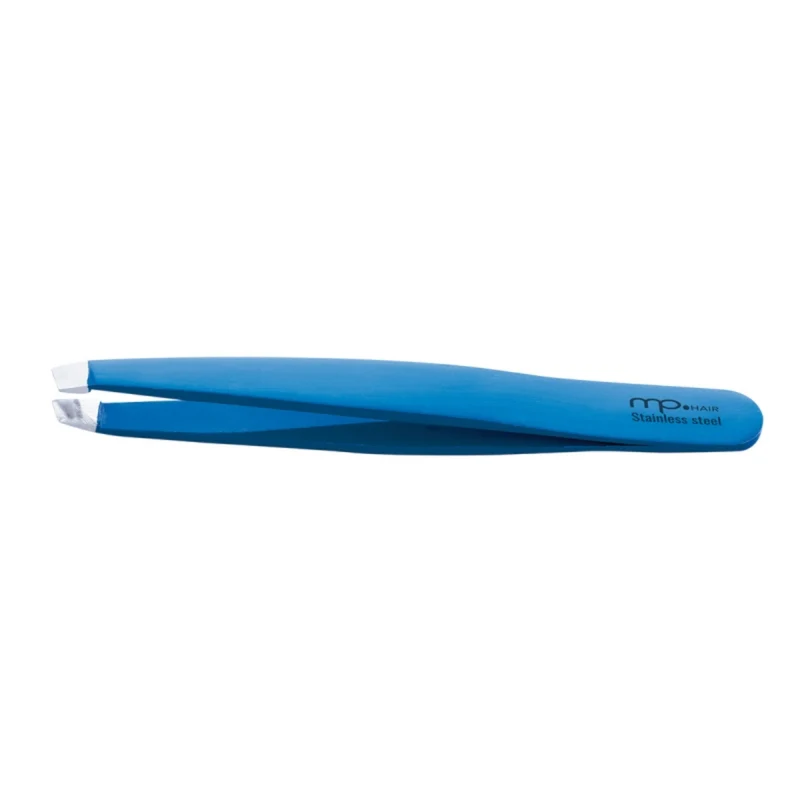 Mp Hair Pinza Per Sopracciglia Obliqua Blu