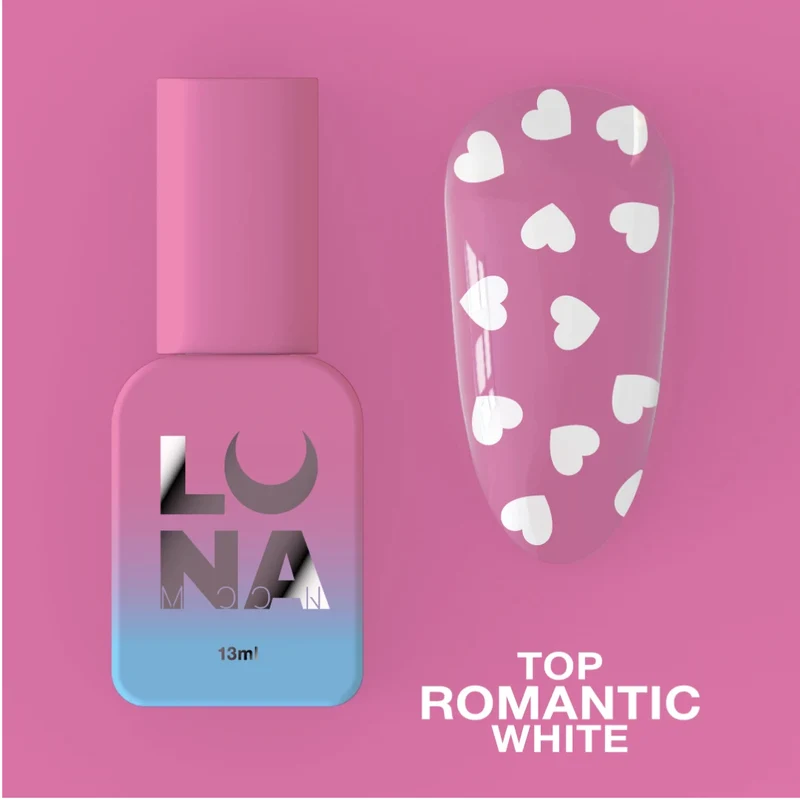 Luna Moon Top Romantic White 13ml
