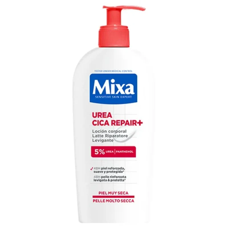 Mixa Sensitive Skin Expert Urea Cica Repair+ Latte Riparatore Levigante 250ml