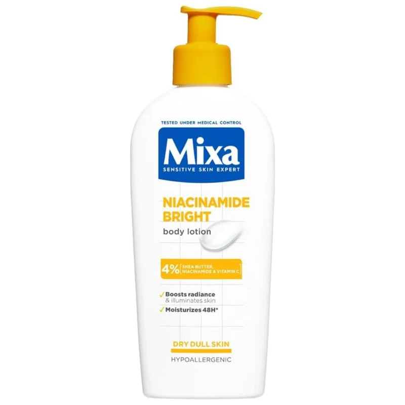 Mixa Sensitive Skin Expert Niacinamide Bright Lozione Corpo 250