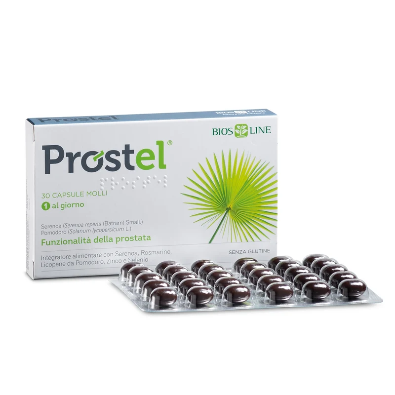 Bios Line Prostel integratore alimentare per disturbi delle vie urinarie 30 capsule