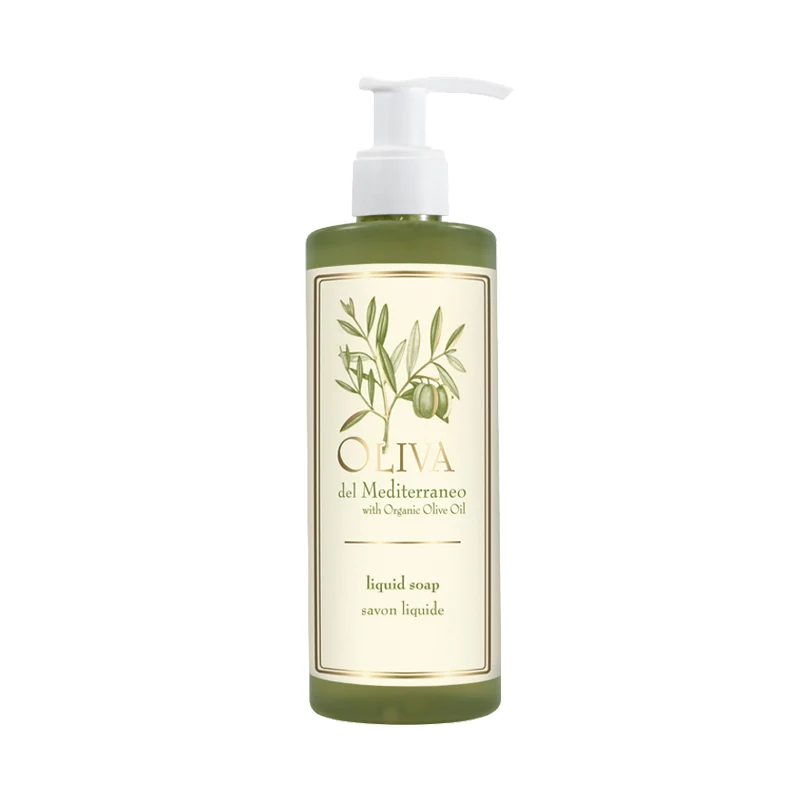 Dispenser ricaricabile Sapone Liquido, 300 ml - Oliva del Mediterraneo