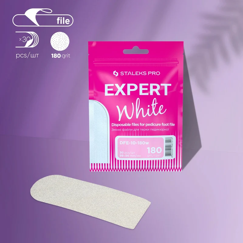 Staleks Pro Expert 10 Ricambi Per Raspa Per Pedicure 180 Grit (30pz)