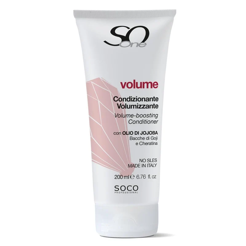 Soco Volume Condizionante Volumizzante Olio di Jojoba Bacche di Goji e Cheratina 200ml