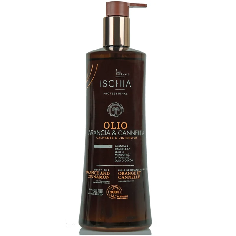 Sali di Ischia Olio Arancia & Cannella - Calmante e Distensivo 500ml