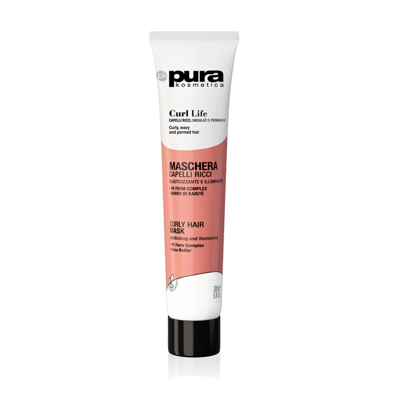 Pura Kosmetica Curl Life Crema Ricci Perfetti Elasticizzante e Illuminante 150ml