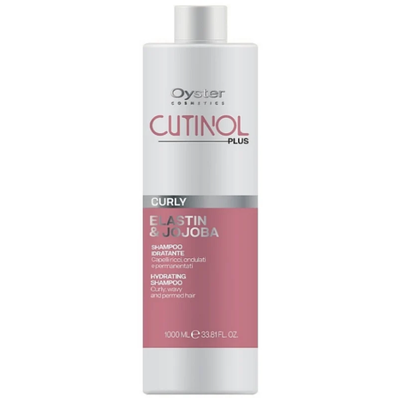 Oyster Cosmetics Cutinol Shampoo Idratante Capelli Ricci, Ondulati e Permanentati 1000ml
