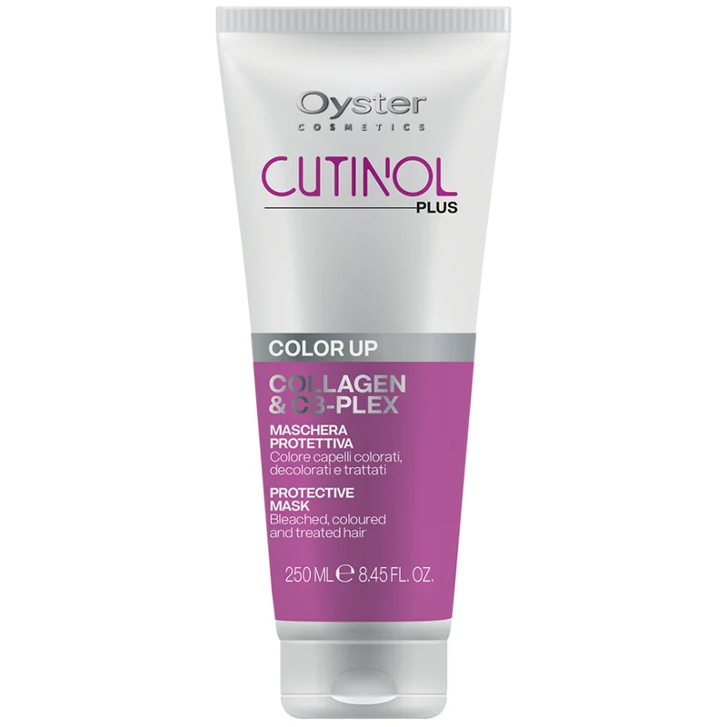 Oyster Cosmetics Cutinol Maschera Protettiva Capelli Colorati, Decolorati e Trattati 250ml