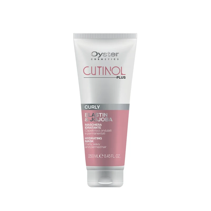 Oyster Cosmetics Cutinol Maschera Idratante Capelli Ricci, Ondulati e Permanentati 250ml