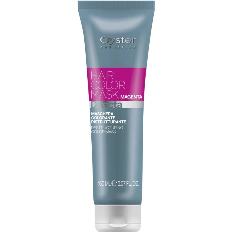Oyster Cosmetics Maschera Colorante Ristrutturante Magenta 150ml