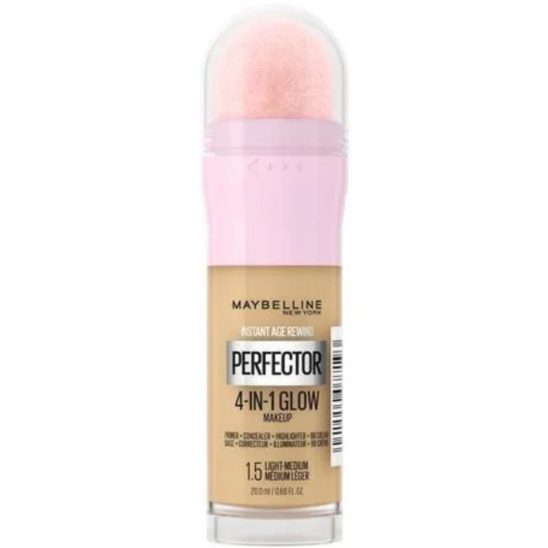 Maybelline New York Instant Anti Age Perfector 4 in 1 Glow - 1.5 Light Medium