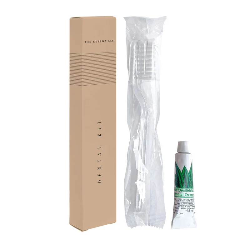 Set Igiene Orale in astuccio di cartone Kraft