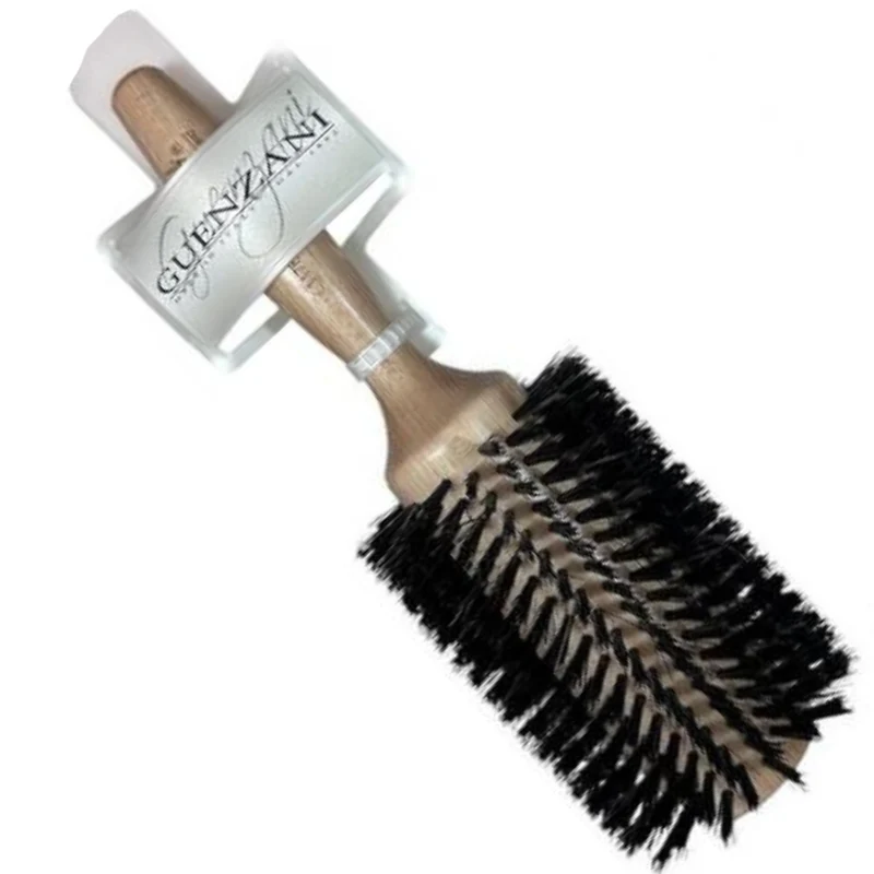 Guenzani Professional Spazzola Tonda Legno Con Setole Fitte
