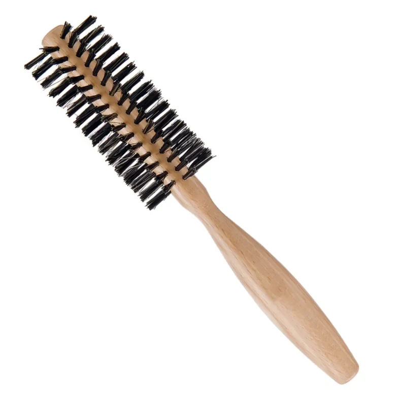 Guenzani Professional Spazzola Tonda In Legno Con Setole Fitte Cod. 1173