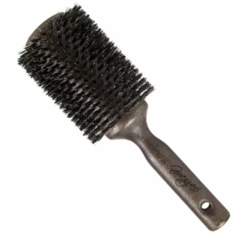 Guenzani Professional Spazzola Tonda Fitta Setole di Cinghiale Ø70