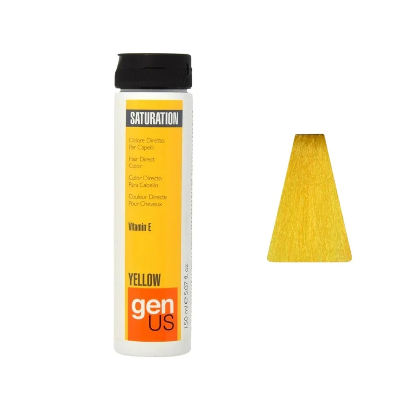 Genus Saturation Colore Diretto Per Capelli - Yellow 150ml