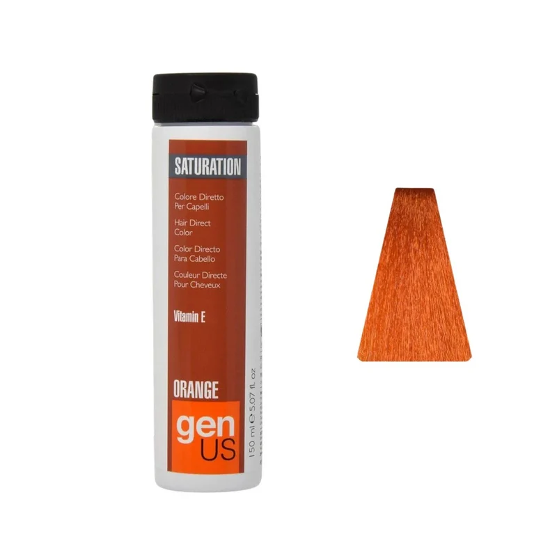 Genus Saturation Colore Diretto Per Capelli - Orange 150ml