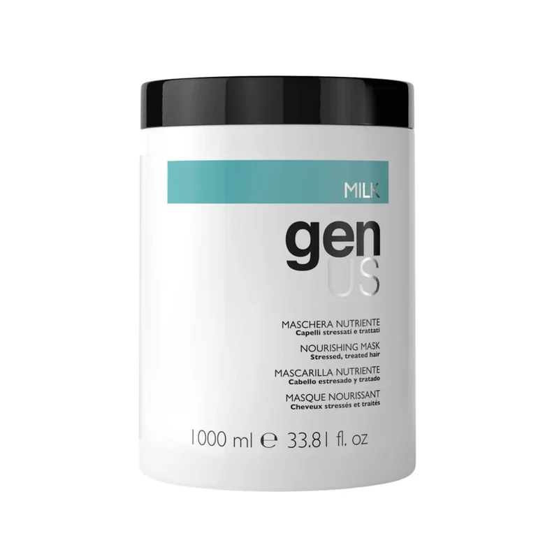 Genus Milk Maschera Nutriente - Capelli Stressati e Trattati 1000ml