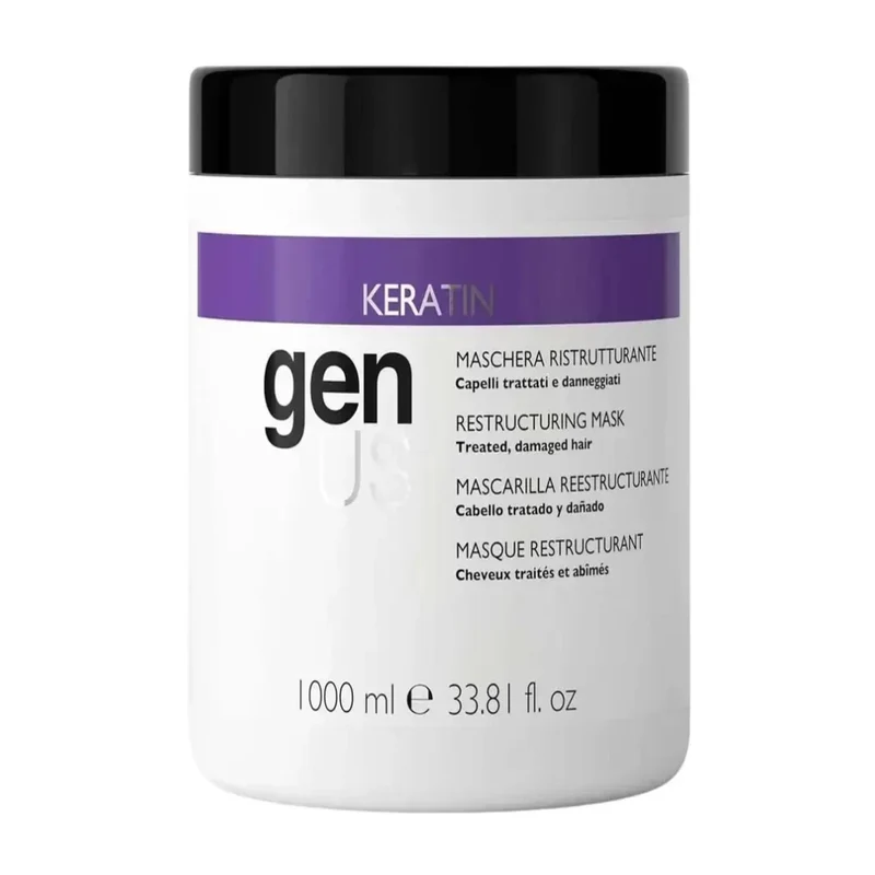 Genus Keratin Maschera Ristrutturante - Capelli Trattati e Danneggiati 1000ml