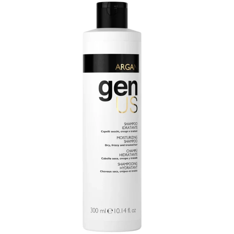 Genus Argan Shampo Idratante - Capelli secchi, crespi e trattati 300ml