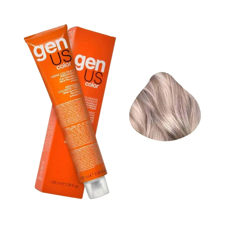 Genus Crema Colorante Permanente - 9.2 Biondo Chiarissimo Irisè 100ml