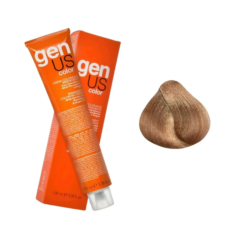 Genus Crema Colorante Permanente - 9.13 Biondo Chiarissimo Cenere Dorato 100ml