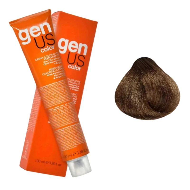 Genus Crema Colorante Permanente - 9.00 Biondo Chiarissimo Intenso 100ml