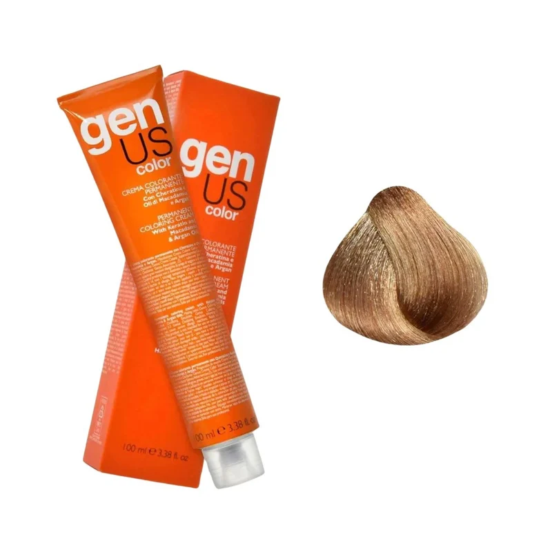 Genus Crema Colorante Permanente - 9.0 Biondo Chiarissimo 100ml