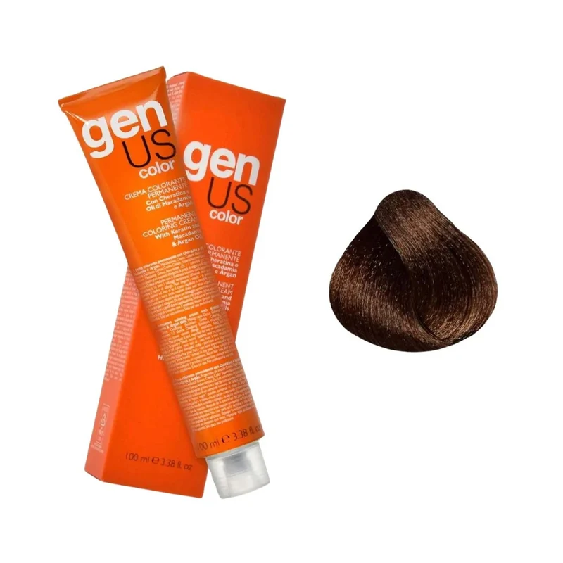 Genus Crema Colorante Permanente - 7.32 Biondo Beige 100ml