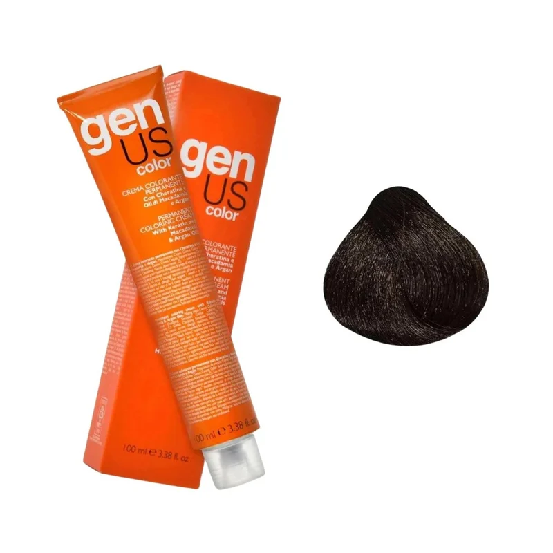 Genus Crema Colorante Permanente - 6.0 Biondo Scuro 100ml