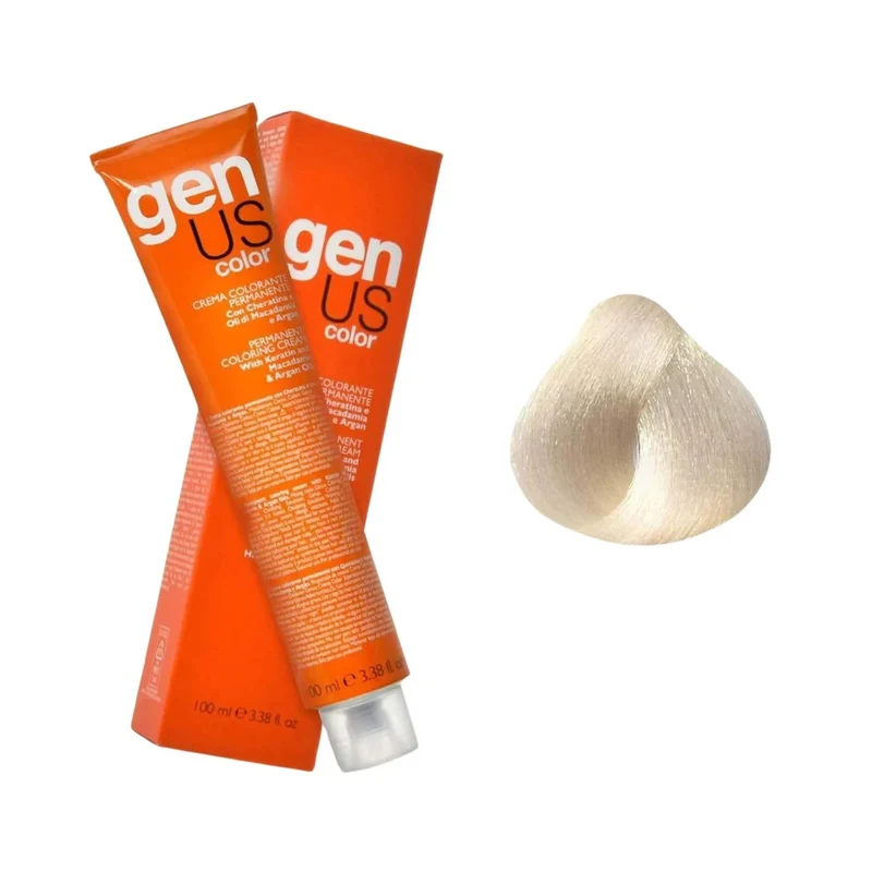 Genus Crema Colorante Permanente - 11.20 Super Biondo Platino Irisè 100ml
