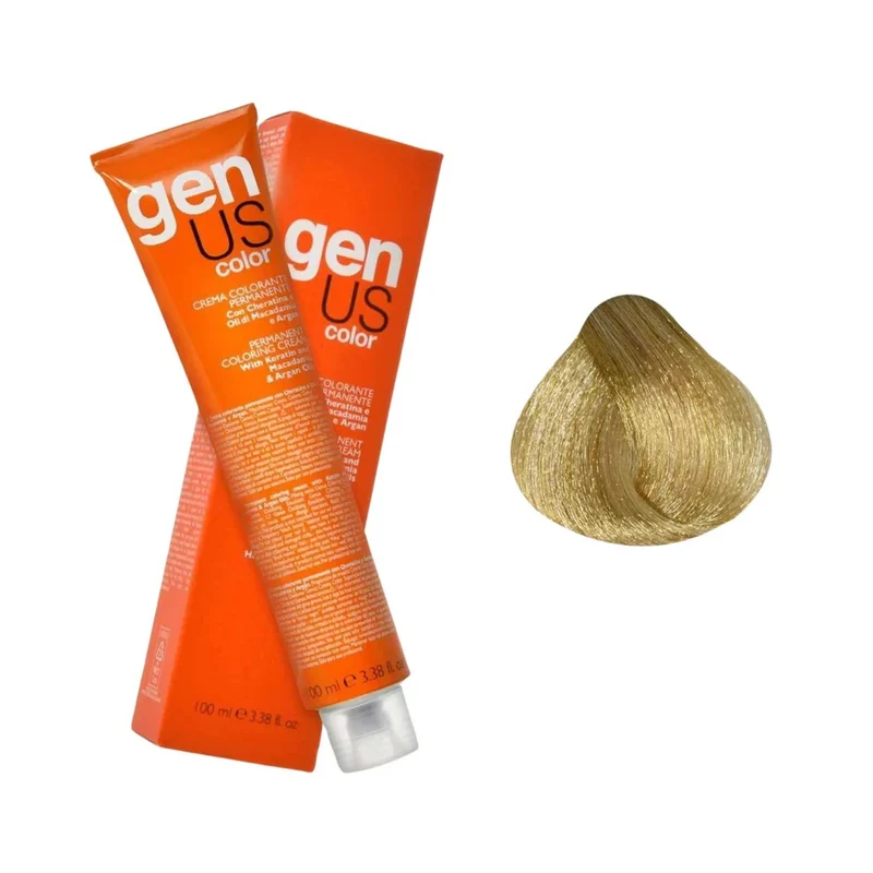 Genus Crema Colorante Permanente - 11.0 Super Biondo Platino 100ml