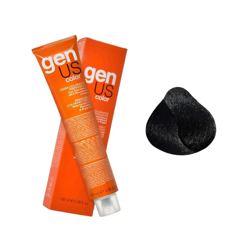 Genus Crema Colorante Permanente - 1.0 Nero 100ml