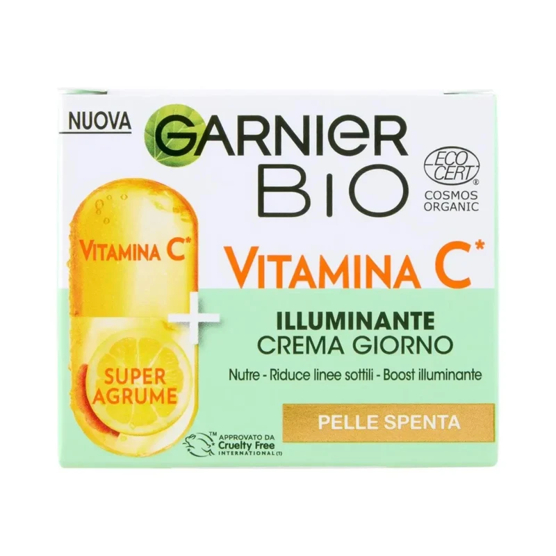 Garnier Bio Crema Giorno Illuminante con Vitamina C