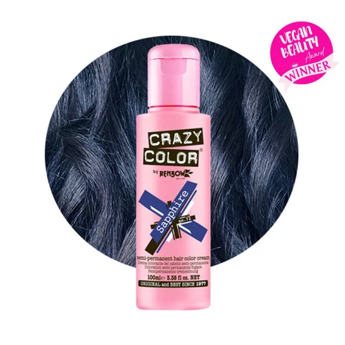 Crazy Color By Renbow 72 Sapphire 100ml