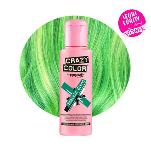 Crazy Color By Renbow 53 Emerald Green 100ml