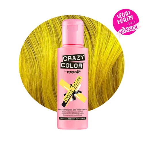 Crazy Color By Renbow 49 Canary Yellow 100ml