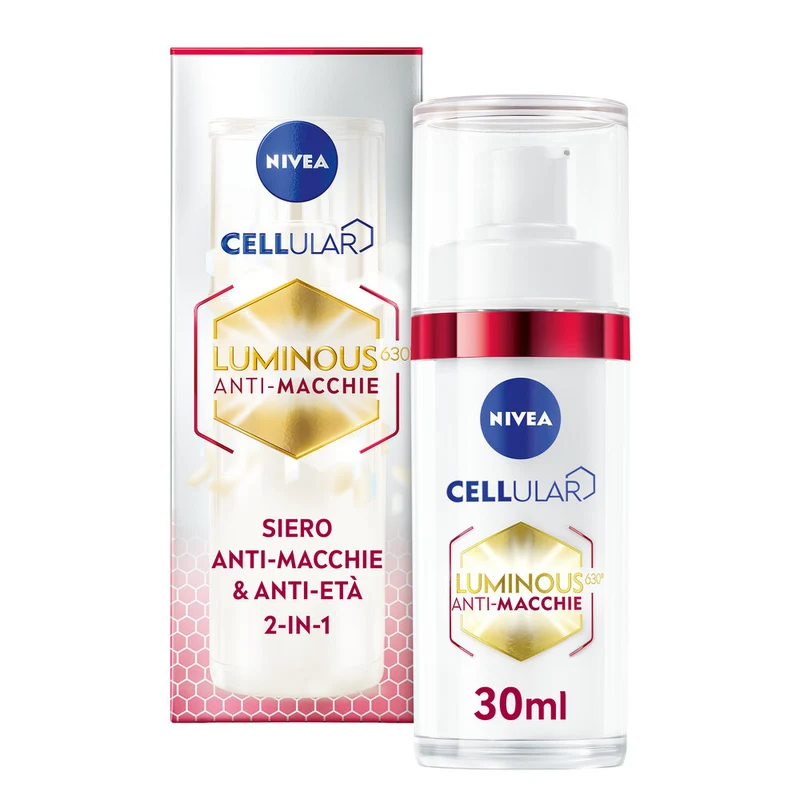 Nivea Luminous630 Siero Anti-età Viso Antirughe Macchie E Segni del Tempo 30ml