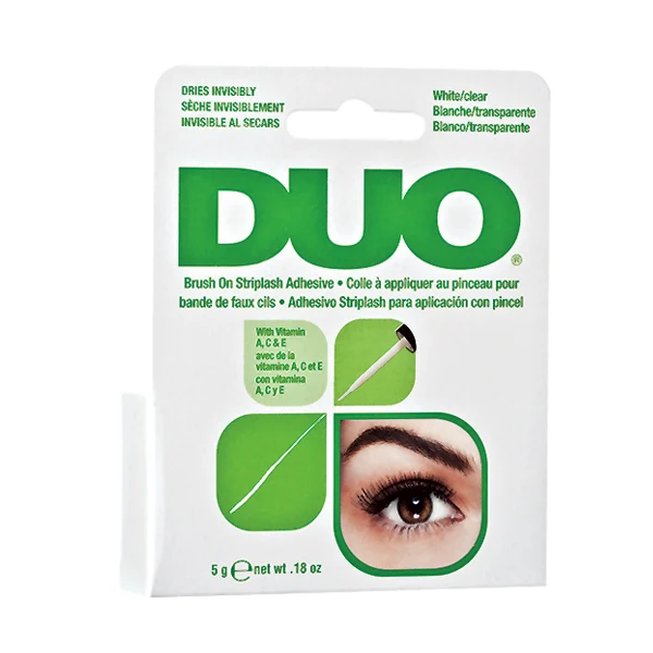 Duo Colla per Ciglia Finte Brush On Clear Adhesive 5gr