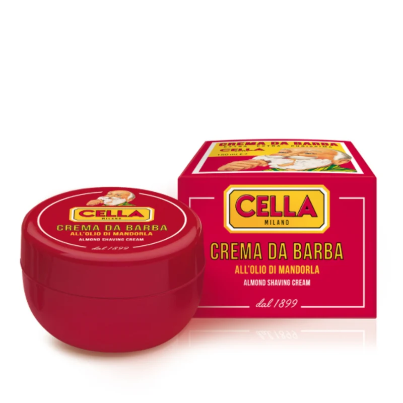 Cella Milano Crema Da Barba All'Olio di Mandorla 150ml