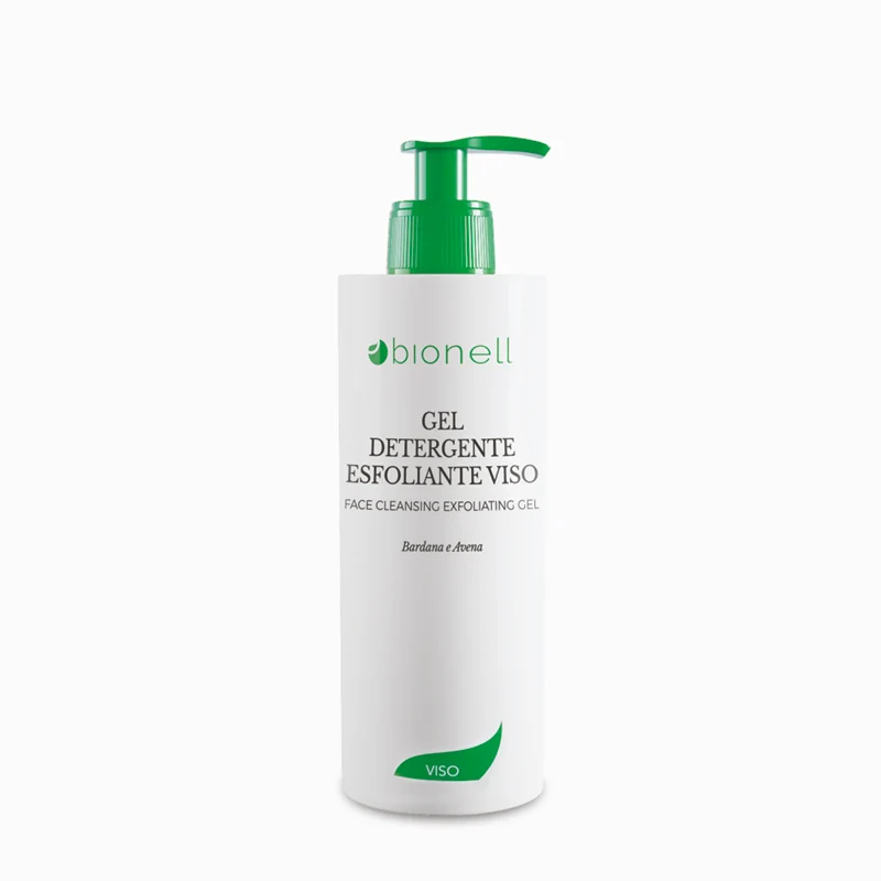 Bionell Gel Detergente Esfoliante Viso - Bardana e Avena 300ml