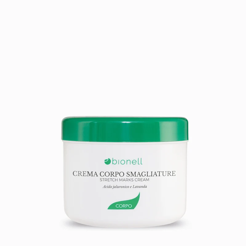 Bionell Crema Corpo Smagliature - Acido Ialuronico e Lavanda 500ml