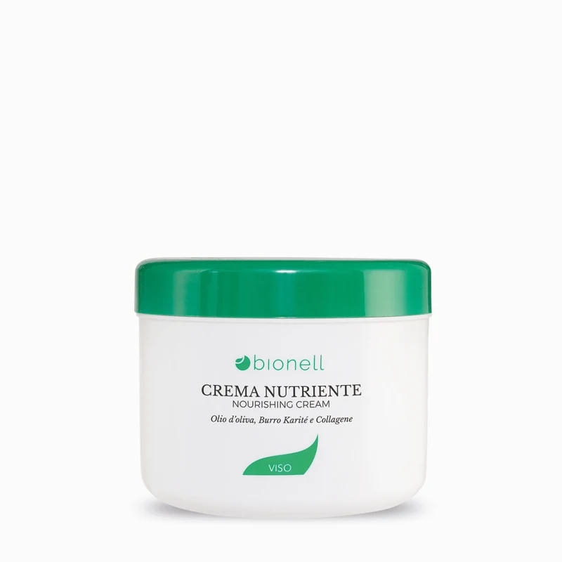 Bionell Crema Nutriente - Olio d'oliva, Burro Karitè e Collagene 500ml