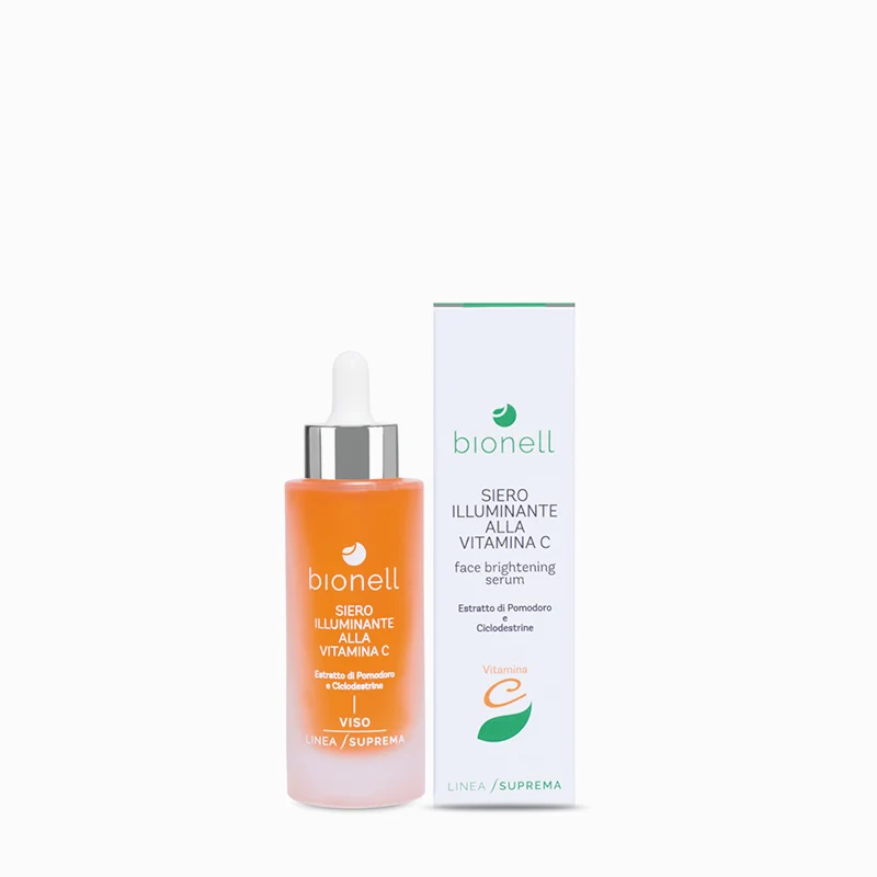 Bionell Siero Illuminante Alla Vitamina C - Estratto di Pomodoro e Ciclodestrine