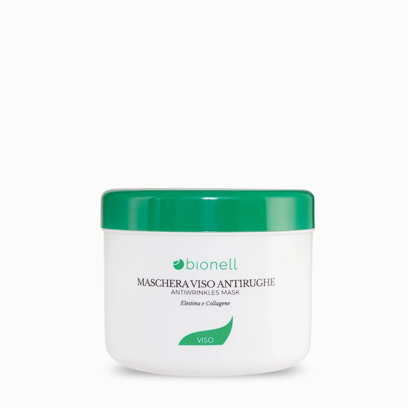 Bionell Maschera Viso Antirughe - Elastina e Collagene 500ml