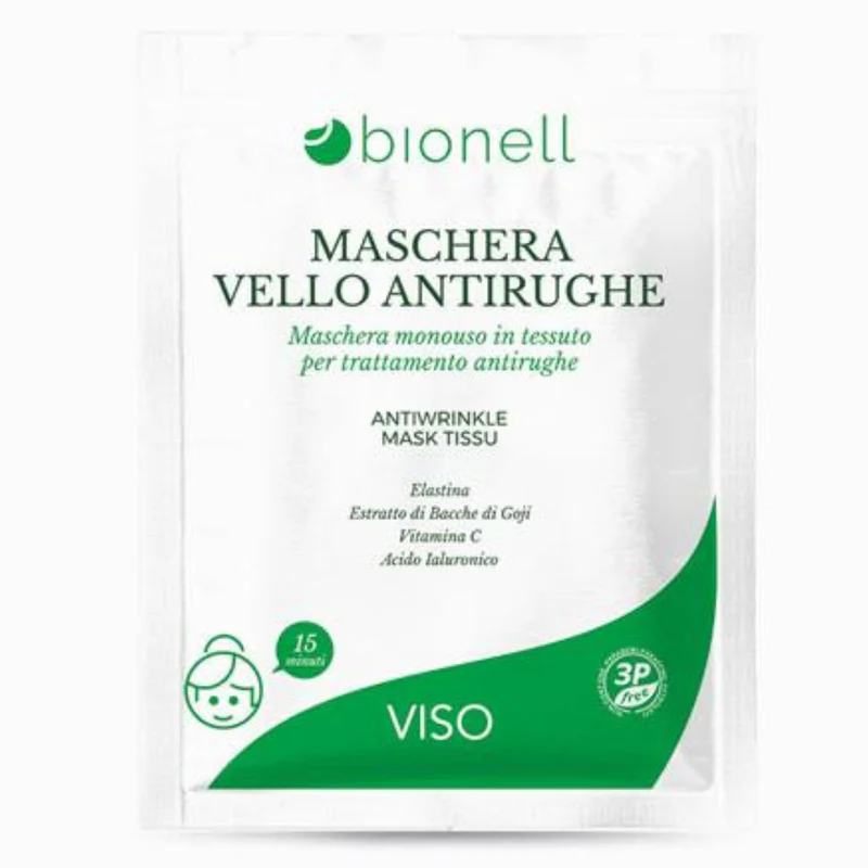Bionell Maschera Vello Viso Antirughe 30gr